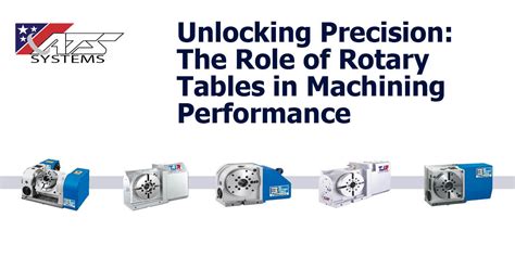 The Role of Rotary Tables in Machining Performance